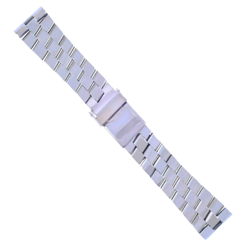 24MM WATCH BAND FOR BREITLING SUPER AVENGER SUPER OCEAN CHRONOMAT S/STEEL POLISH