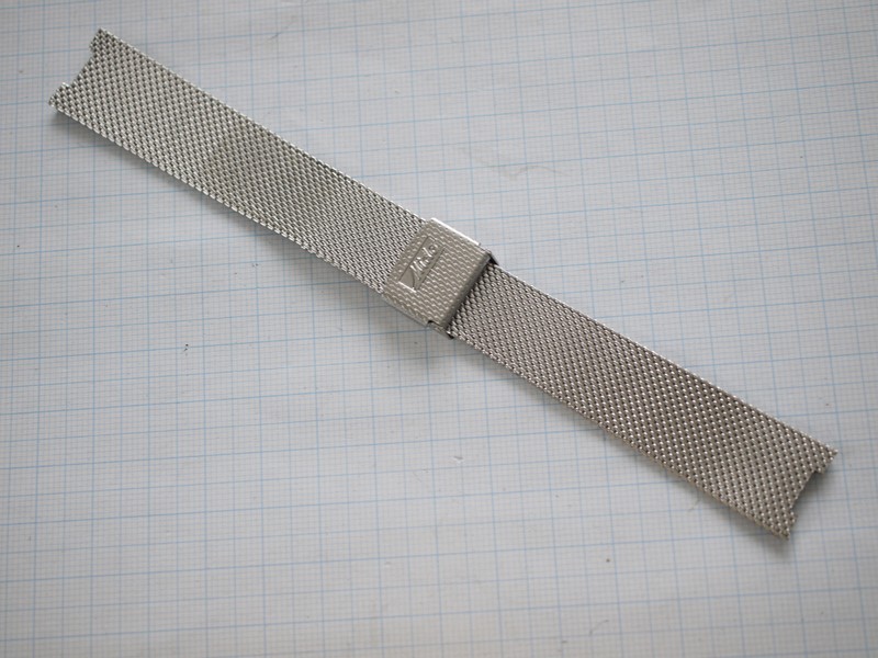 Mido Milaneseband Stainless Steel 18mm band width and lug width ~ 18 cm
