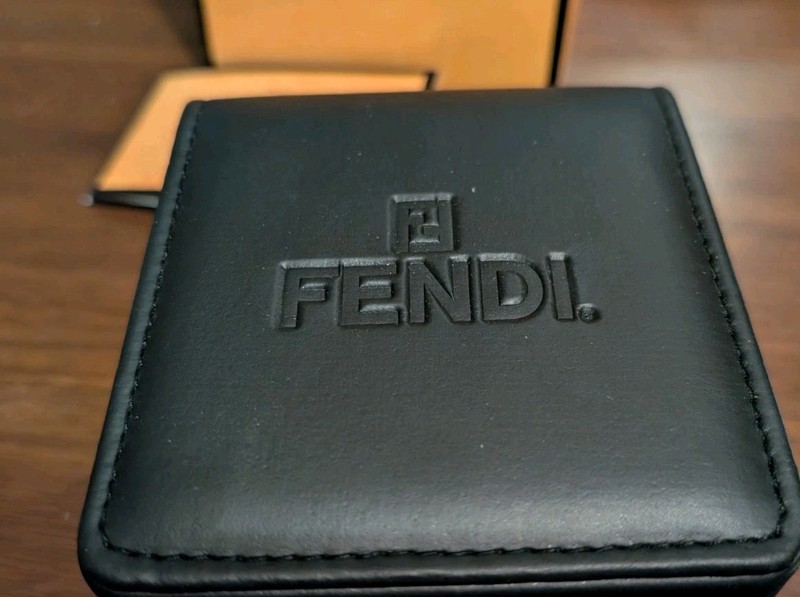 FENDI Watch Presentation Box Case – With Paperwork & Outer Box
