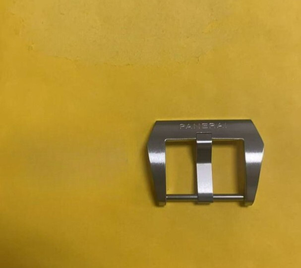 Panerai 24mm OEM Brushed Stainless Steel Tang Buckle