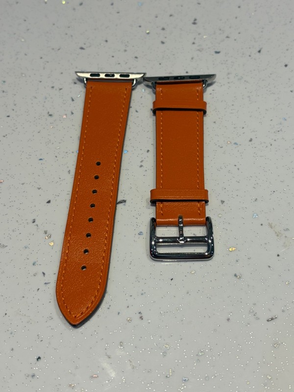 Compatible For Apple Watch Series Ultra Strap Band Her Mes Orange 42-49mm