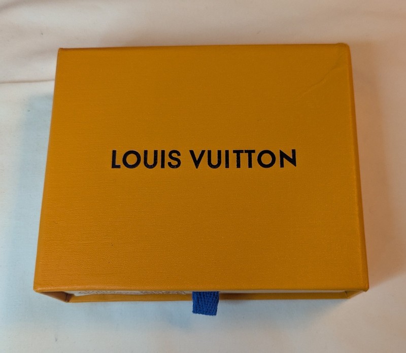 Louis Vuitton Empty Wallet Box with Dustcover, Drawer Style, 5″x4.25″x1.5″