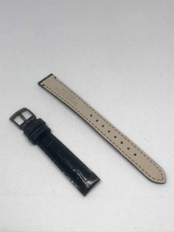 Armani Exchange AR9031 (Black) Authentic Leather Watch Band Strap 14mm – A20