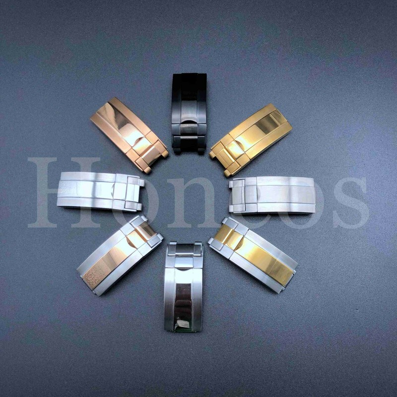 18 MM OYSTER WATCH BAND CLASP FITS FOR ROLEX DATEJUST SUB GMT DAYTONA STRAP