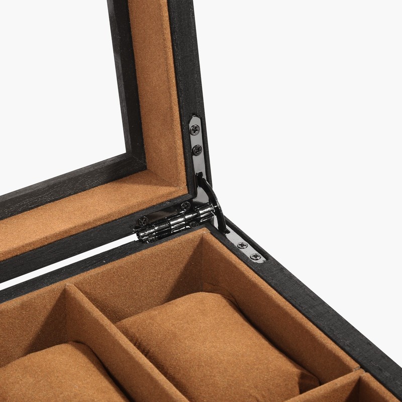 12 Slots Solid Wood Watch Box - Watch & Jewelry Storage Display Case, Gift gallery