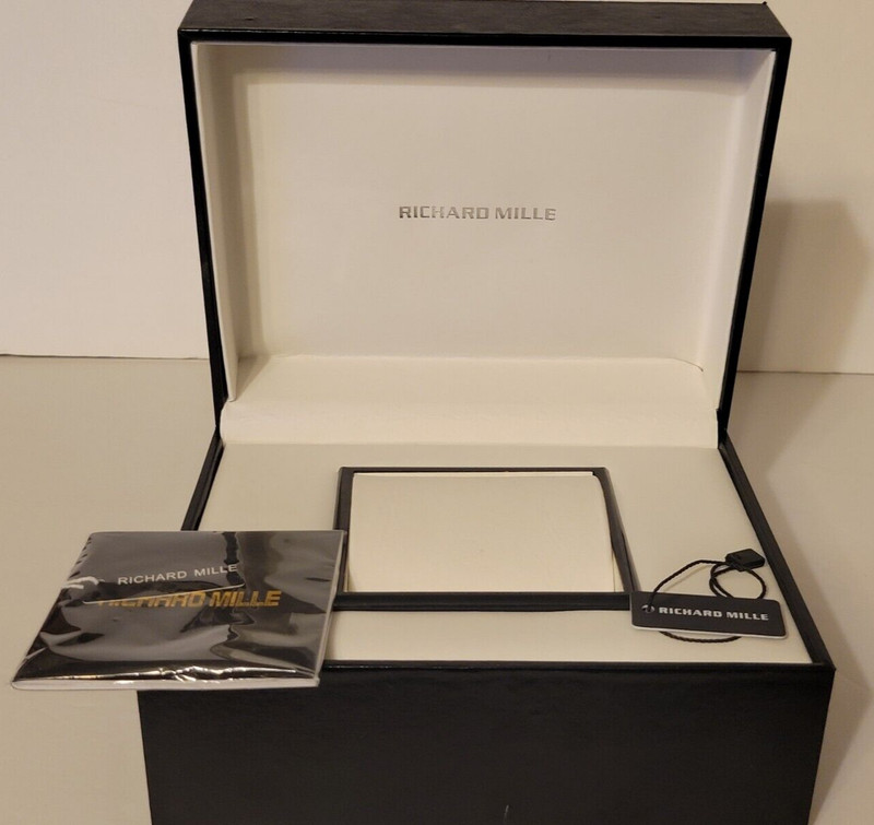 Authentic Richard Mille Watch Box Case Black (CASE ONLY)