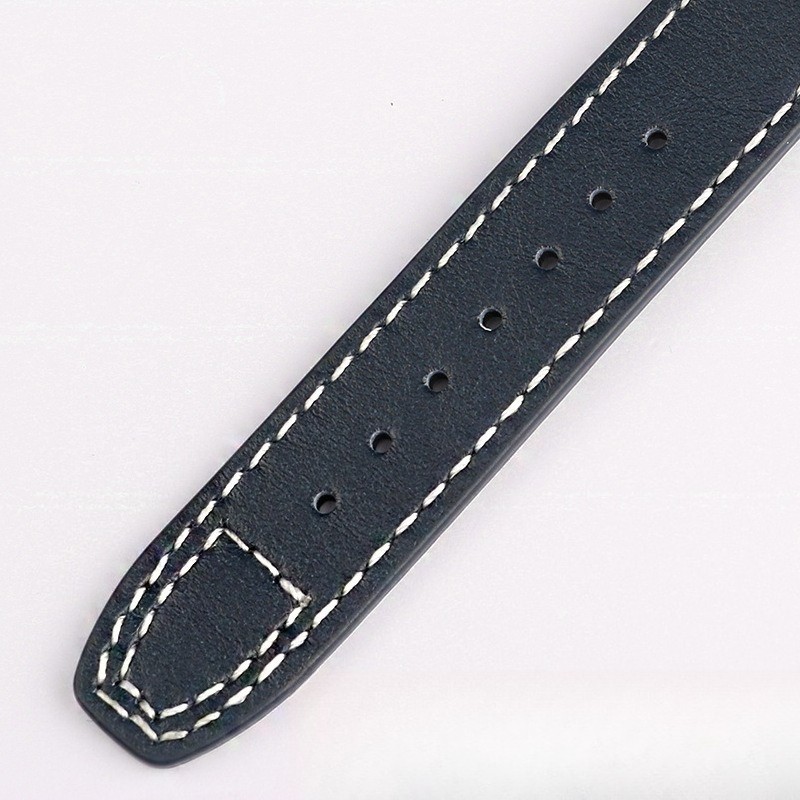 For IWC IW388101 Blue Genuine Leather Watch Straps Mens Band 20 21mm with Tools gallery
