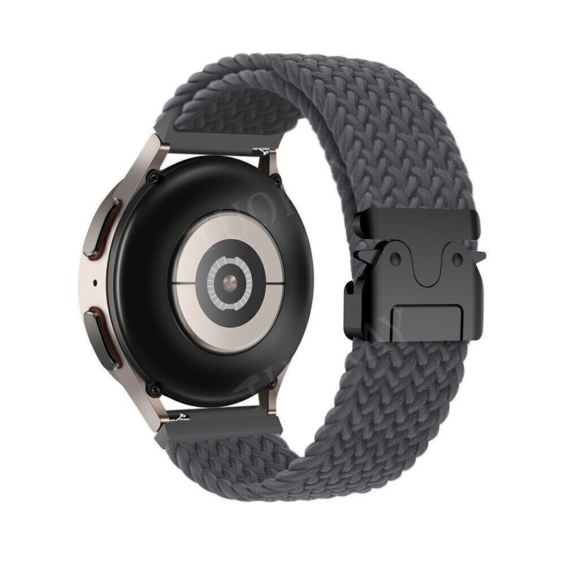 Braided Nylon Band Strap For Huami Amazfit GTS 4 3 2 mini 2e GTR 42 47mm Bip 6/5 gallery