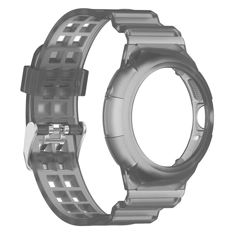 For Google Pixel Watch 1 Band Sport Watch Strap Shockproof Band w/ Bumper Case gallery