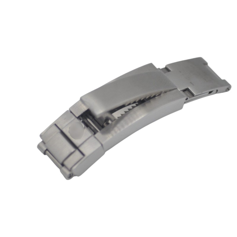 Glide Lock Safety Flip Sea-Dweller Deepsea Brush Steel Watch Clasp For Rolex