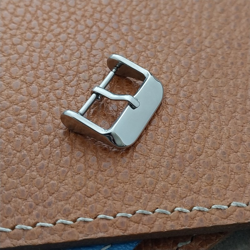 16mm High Quality Polished Stainless Steel Watch Strap Buckle ToP US Seller