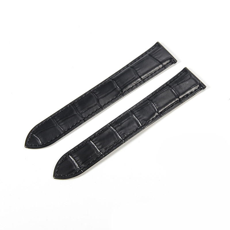 For Cartier Tank Genuine Leather Watch band Strap 16/17/18/20/22/23/25 with tool