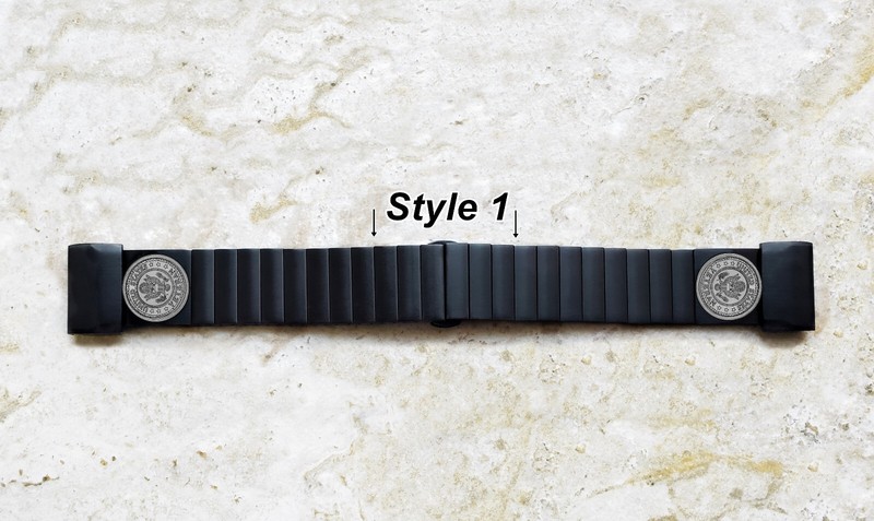US Veteran Engraved Band for Garmin Instinct 3 50mm AMOLED & Instinct 2X B-V3