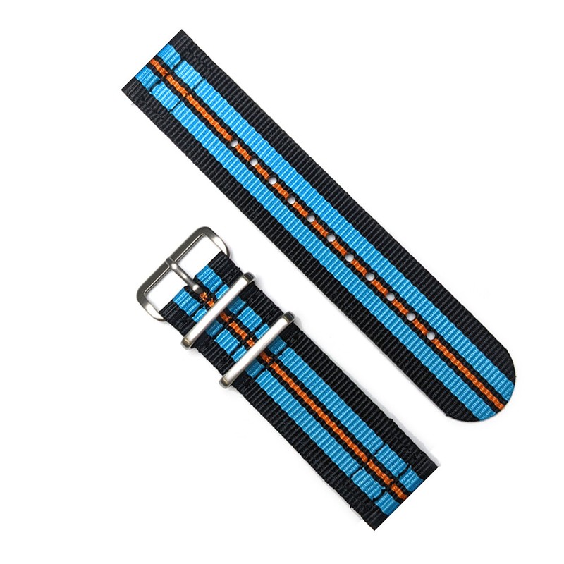 Two-Piece Smart Watch Gulf McLaren Inspired Strap Nylon Watch Band