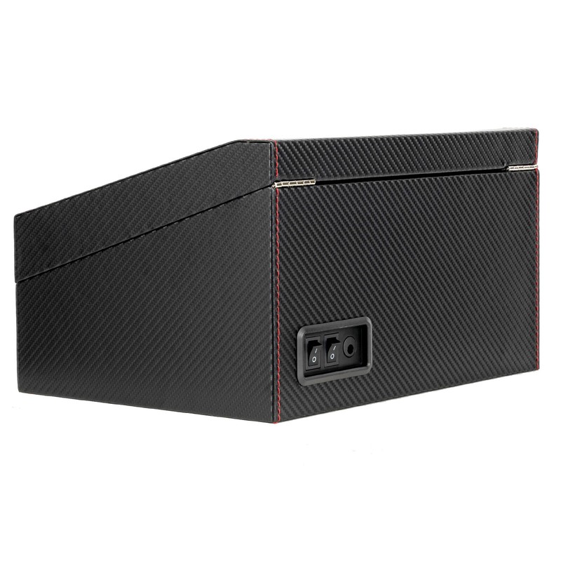 4 + 6 Silent Automatic Rotation Watch Winder Storage Case Box Holder gallery