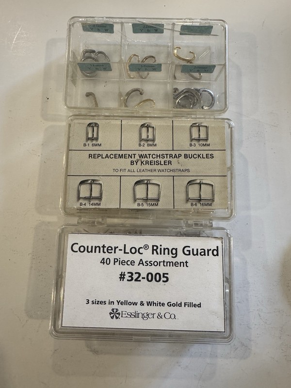 Watch Parts. Ring Guards And watch straps Buckles