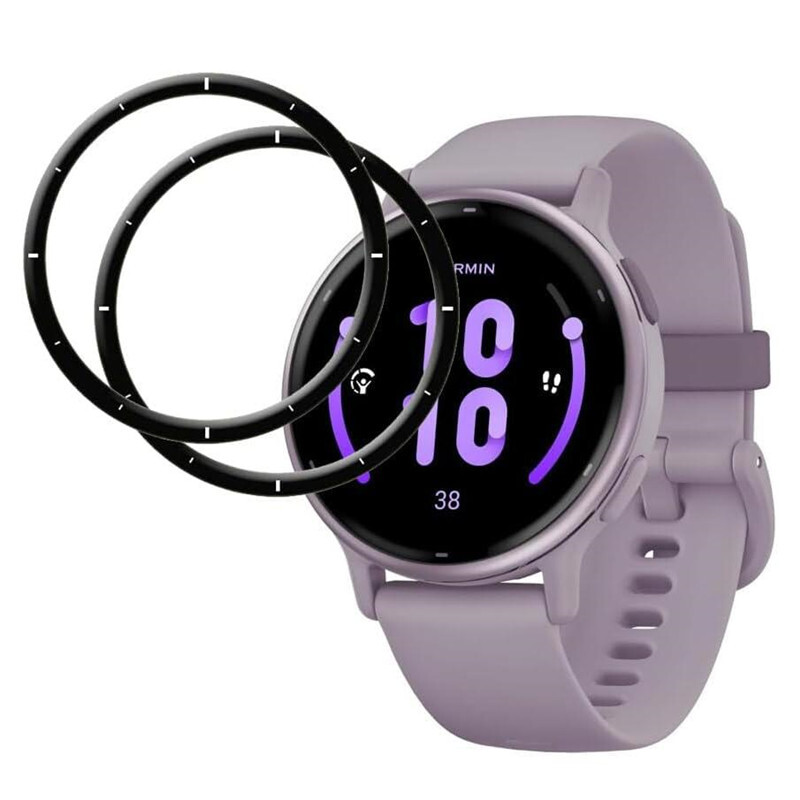 For Garmin Vivoactive 5 3D Curved Edge Full Coverage Soft Film Screen Protector