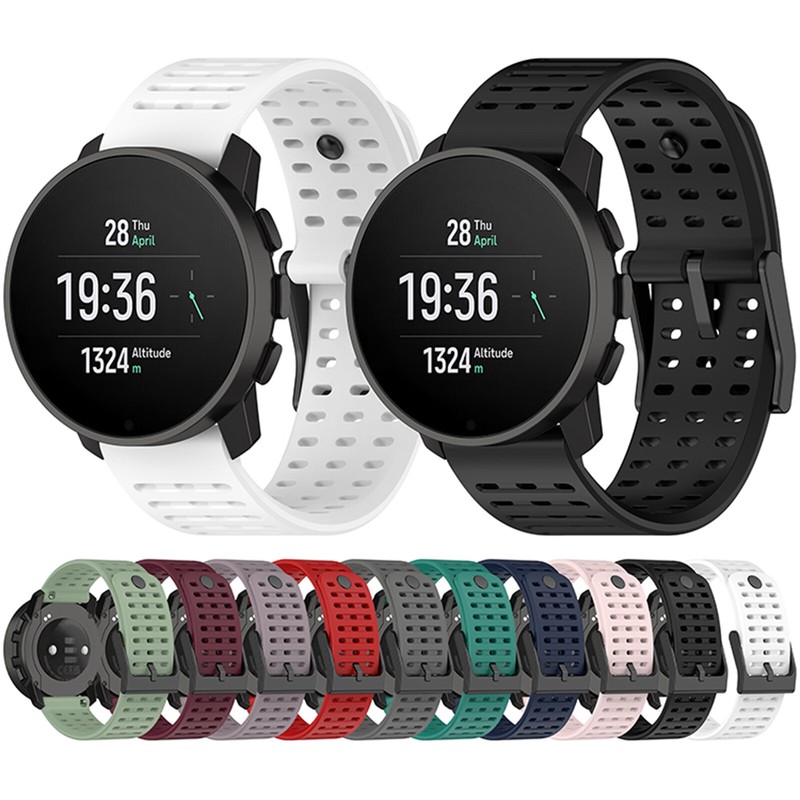 For Suunto Vertical/9 Peak Pro/9 Peak/5 Peak 22MM Silicone Watch Strap Band Part