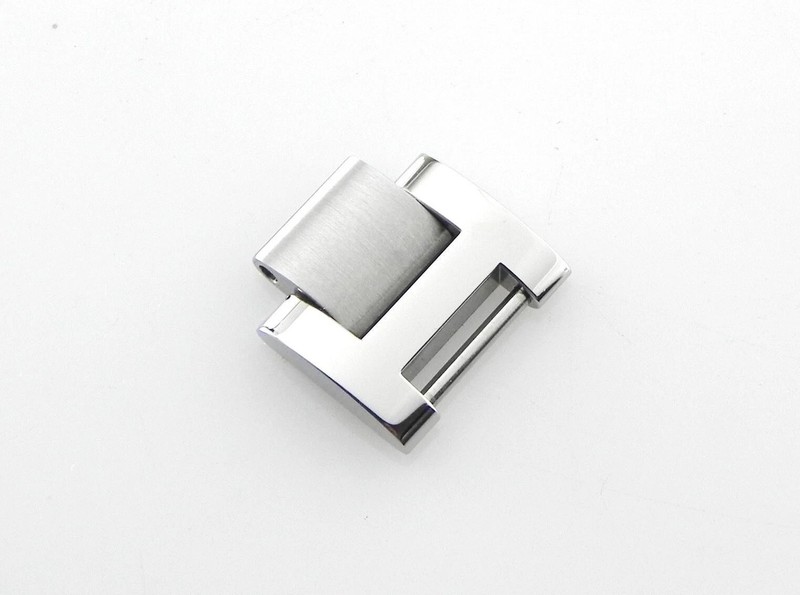 New Genuine Cartier Ballon Bleu Small Size Stainless Steel Bracelet Link 14mm