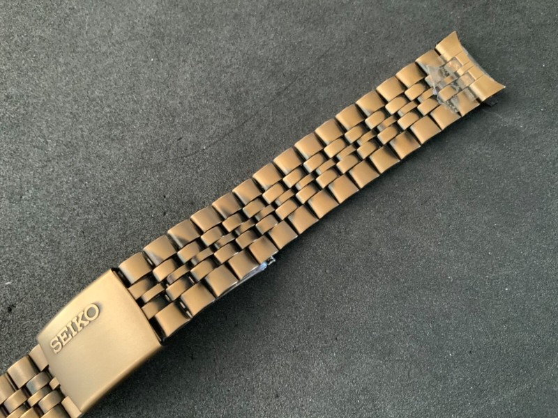 SEIKO Japan Orignal Stainless Steel Watch Bracelet NOS gallery