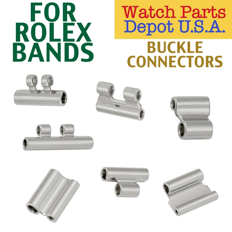 JUBILEE OYSTER WATCH BAND OPENING/OPPOSITE SIDE LINK BUCKLE CONNECTOR FOR ROLEX