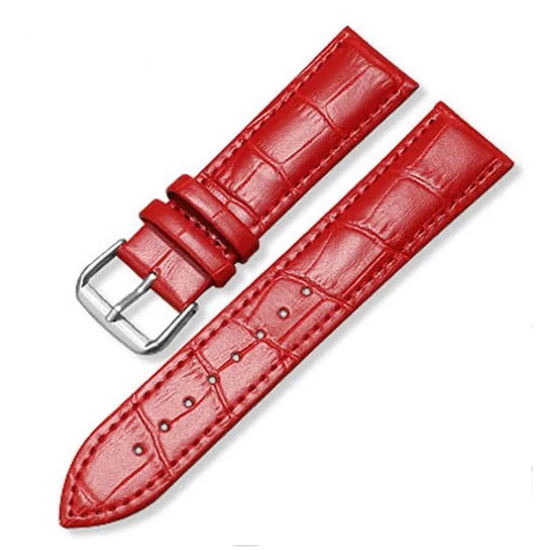 Leather Watch Band Strap Universal Replacement 12–22mm for Men Women gallery
