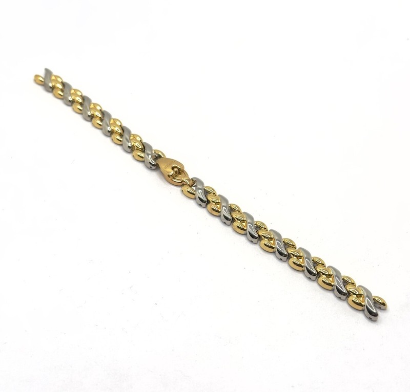 Original NOS Seiko Quartz 9mm Gold Tone Watch 4N00-1181 Bracelet