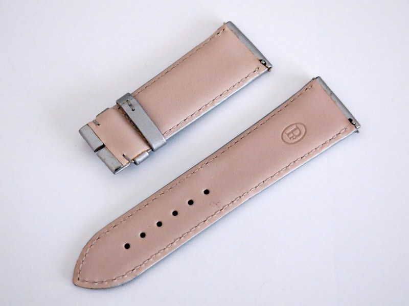 Parmigiani Fleurier Strap Silver Silk 22mm by 19mm Short Size OEM New ! gallery