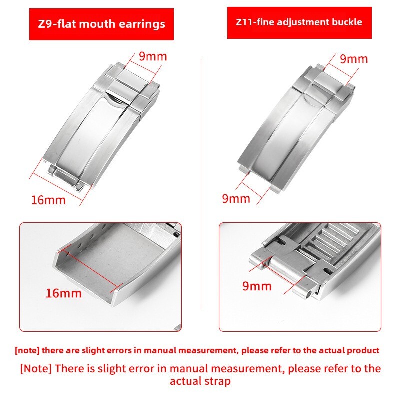High Quality Stainless Steel Watch Band Buckle Micro-adjustable Clasp for Rolex gallery