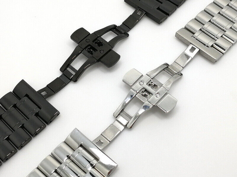 28mm Metal Steel Watch Band For Diesel Mr Daddy DZ7348 DZ7314 DZ7460 DZ7396 BLK gallery