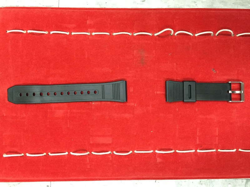 NEW Universal 22mm Rubber Diver Watch Band Strap Large Male Men Wrist Black