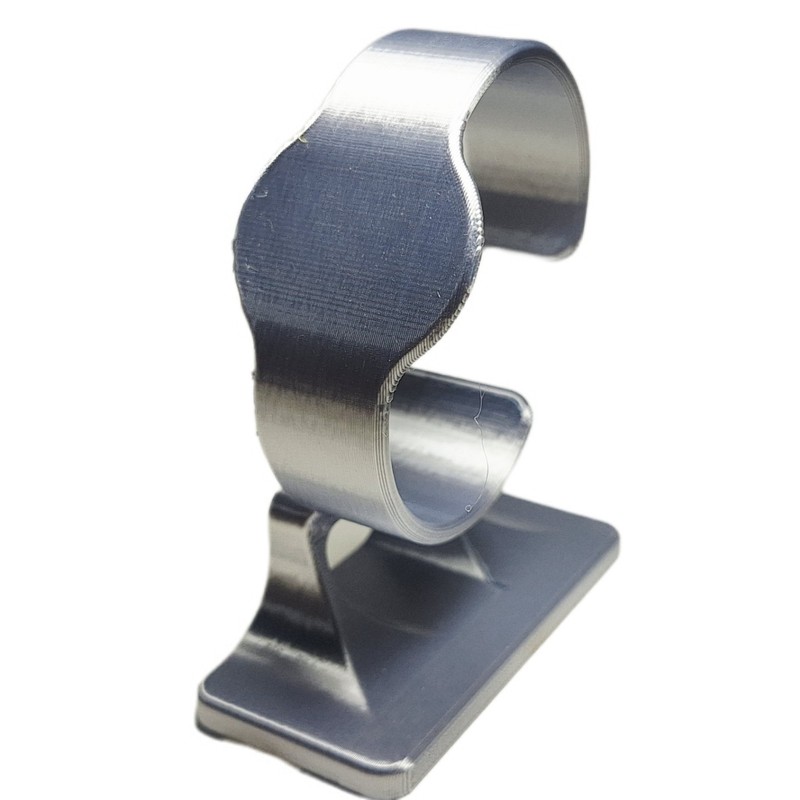 Fleximech Silver Watch Stand Flexible Display Holder for Watches & Bracelets
