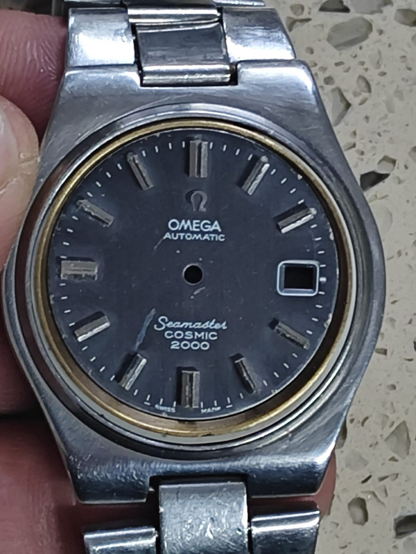 Omega Seamaster Cosmic 2000 CASE 166.135 & Bracelet 1198/195 Cal 1012 & Dial