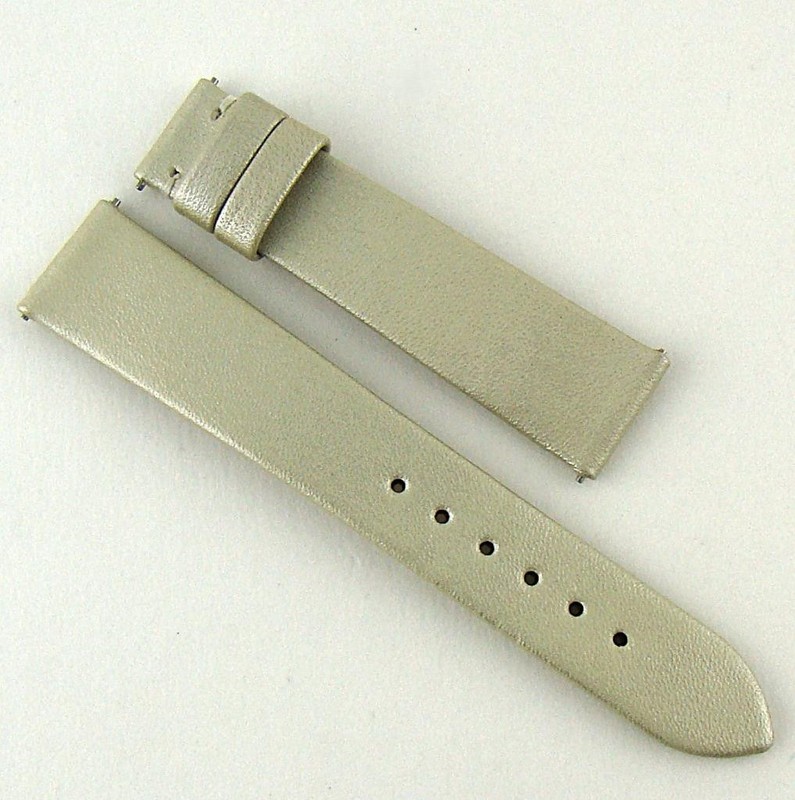 Authentic Glashutte Original Pavonina 16mm x 14mm Beige Calfskin Strap Band OEM