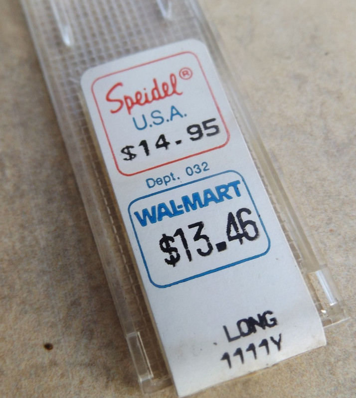 NEW NOS 18mm Speidel 1980s Yellow Gold Unused VTG Band STRAP gallery