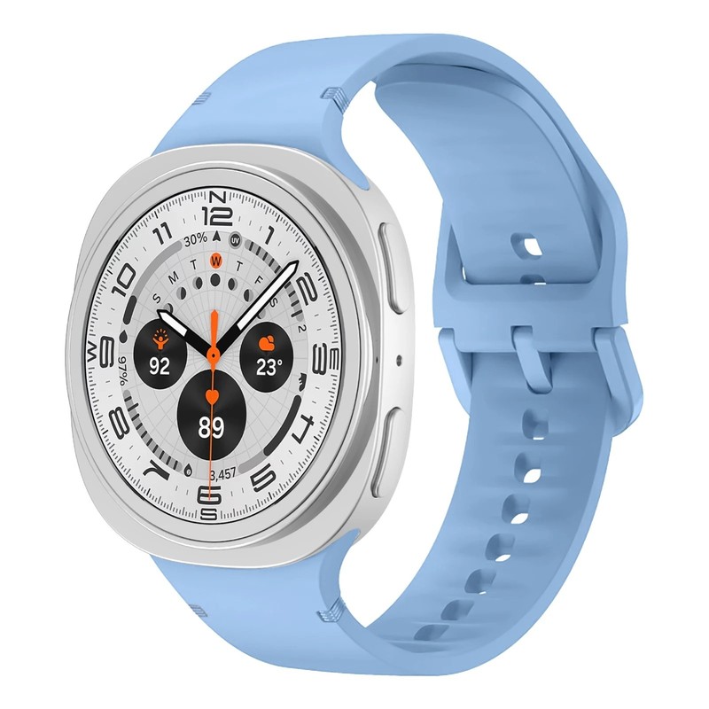 Sport Silicone Replacement Band Compatible with Samsung Galaxy Watch 8 40mm 44mm