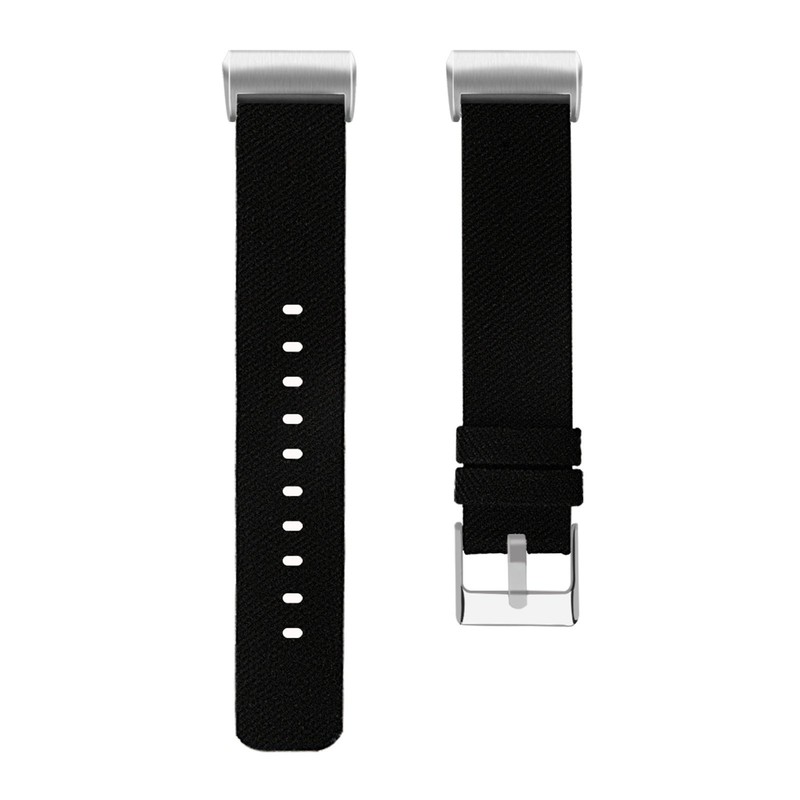 Wrist Strap For Fitbit Charge 4 / 3 / SE Nylon Woven Fabric Watch Band Bracelet