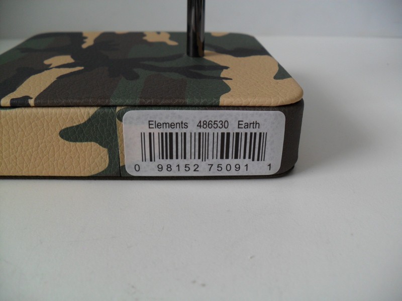 WOLF Watch Stand Display Elements Earth Camo - Holds 1-2 Watches MPN 486530 NEW gallery
