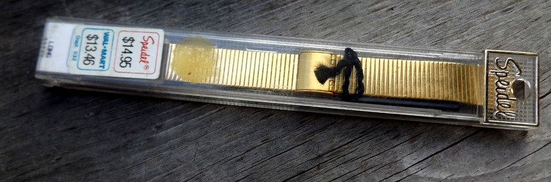 NEW NOS 18mm Speidel 1980s Yellow Gold Unused VTG Band STRAP gallery