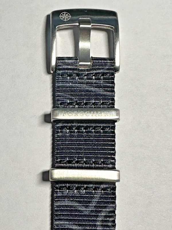Forscher Topographic 20mm Single Pass Ballistic Nylon Strap (Black)