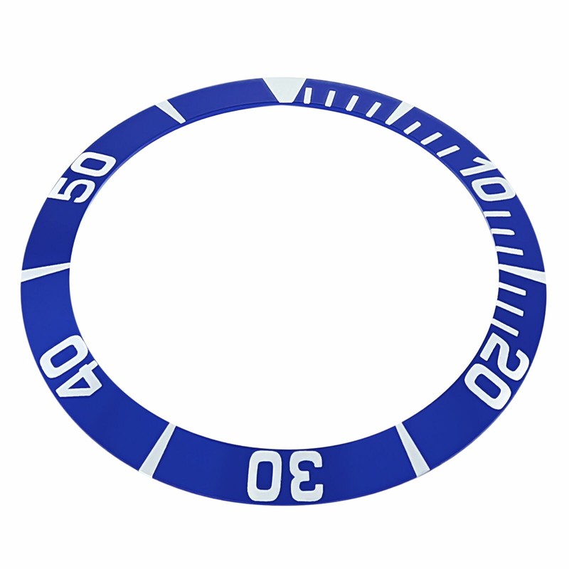 BEZEL INSERT FOR SEIKO 5 WATCH AUTOMATIC DIVER SNZ5K1 SBCZ011 WATCH BLUE gallery