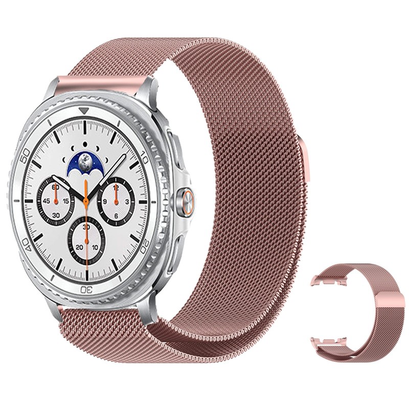 Milanese Loop Strap Magnetic Metal Watch Band For Samsung Galaxy Watch 8 44/40mm gallery