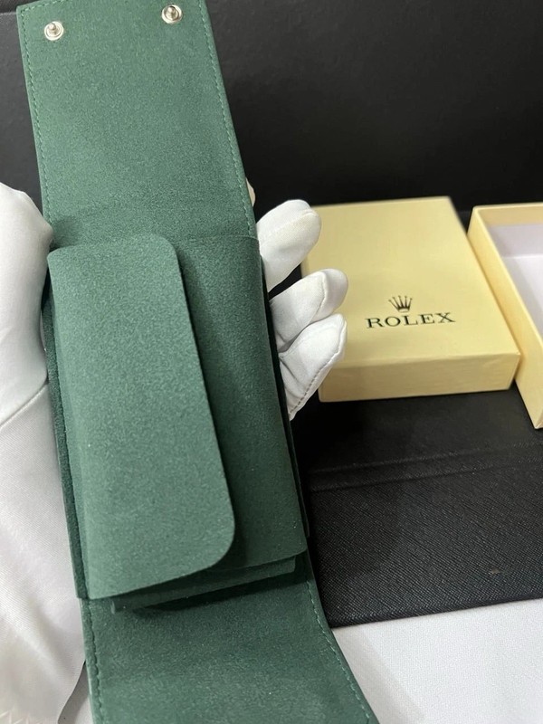 Rolex Case Leather Travel Pouch Service Center Premium Version-Gift For Watch gallery