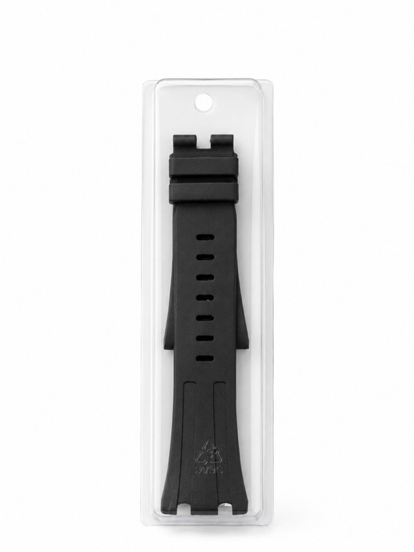 AUDEMARS PIGUET ORIGINAL NEW BLACK RUBBER STRAP BRA004294.00