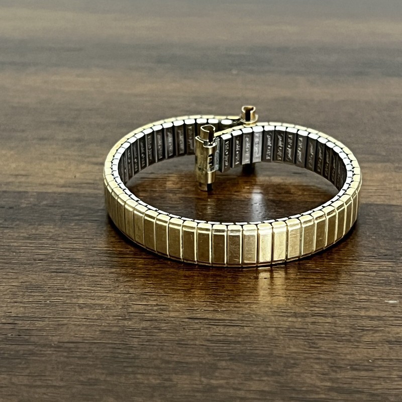 Spiedel Watch Band Lot Stretch Gold Tone