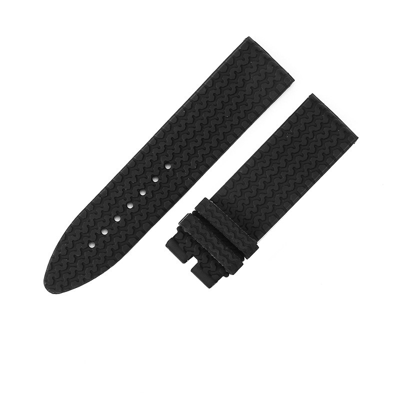 For Chopard Mille Miglia 168511-30013015 Waterproof Rubber Watch Strap 21 23mm