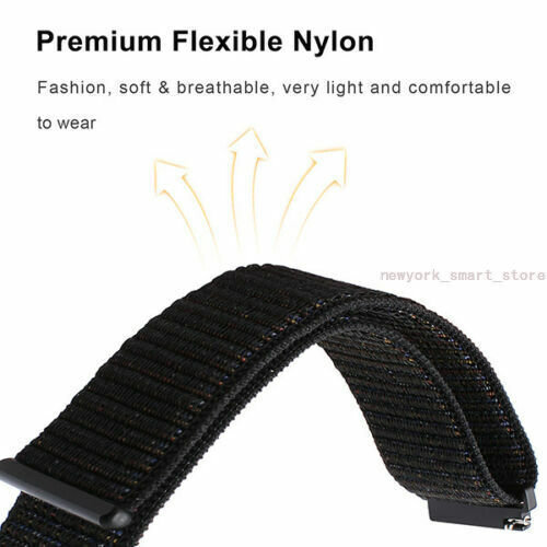 For Fitbit Versa / Versa 2 Nylon Fabric Wristband Wrist Bands Watch Band Strap gallery