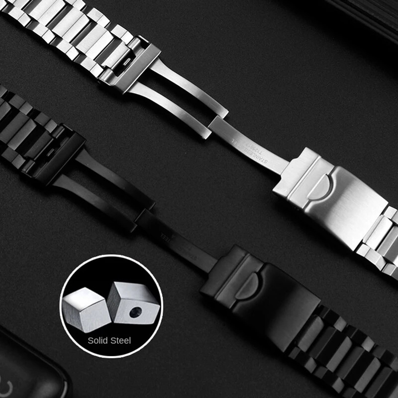 22mm Stainless Steel Watch Band Strap For Tissot 1853 T125.617A Bracelet Tools gallery