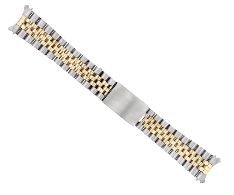 20MM 14K JUBILEE WATCH BAND FOR ROLEX DATEJUST 16078 16200 16203 GMT 16710 T/TON