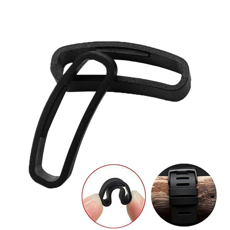Lightweight Silicone Watch Wrist Hoop Band Locker Ring For Suunto Core & Ambit B gallery